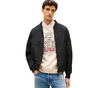 Tommy Hilfiger Uomo Bomber Branded con Collo in Stile Baseball
