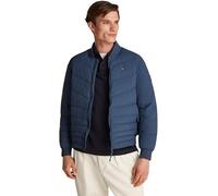 Tommy Hilfiger Uomo Bomber Mix Quilt Imbottito, Blu (Aegean Sea), S