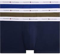 Tommy Hilfiger Uomo Boxer Confezione da 3 con Fascia con Logo, Multicolore (Arm Grn/WDG Blu/Ptch Blu), 5XL