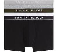 Tommy Hilfiger Uomo Boxer Confezione da 3 con Fascia con Logo, Multicolore (Mid HTHR/Blck/TH Wht), L