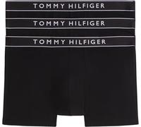 Tommy Hilfiger Uomo Boxer Confezione da 3 con Fascia con Logo, Nero (Blk/Blk/Blk), L