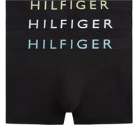Tommy Hilfiger Uomo Boxer Confezione da 3 con Fascia con Logo, Nero (Lmn Crd/Arc AQU/Blk), S