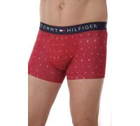 Tommy Hilfiger Uomo Boxer Shorts Intimo Trunk Logo Valentines (L, Rosso)