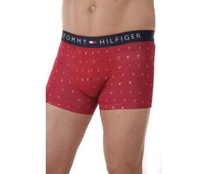 Tommy Hilfiger Uomo Boxer Shorts Intimo Trunk Logo Valentines (L, Rosso)