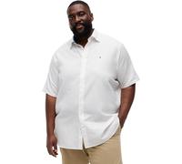 Tommy Hilfiger Uomo BT-Cl Lino BLND Solid SS RF S-B MW0MW44062, Bianco, 4XL_Plus