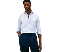 Tommy Hilfiger Uomo Camicia Dobby Shirt Slim Fit, Blu (Sweet Blue), L
