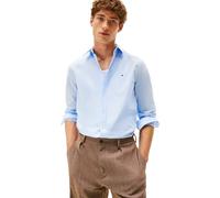 Tommy Hilfiger Uomo Camicia Flex Poplin Kent Collar Camicia da Lavoro