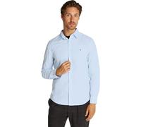 Tommy Hilfiger Uomo Camicia Flex Poplin Kent Collar Camicia da Lavoro, Blu (Sweet Blue), XS
