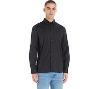 Tommy Hilfiger Uomo Camicia Flex Poplin Mini Tartan Shirt con Colletto a Punta