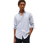 Tommy Hilfiger Uomo Camicia Heritage Oxford Easy Check Regular Fit