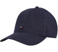 Tommy Hilfiger Uomo Cappellino Flag Soft 6 Panel in Cotone, Blu (Space Blue), Taglia Unica