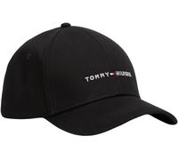 Tommy Hilfiger Uomo Cappellino Foundation Panel in Cotone, Nero (Black), Taglia Unica