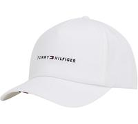 Tommy Hilfiger Uomo Cappellino Foundation Soft 6 Panel con Logo, Bianco (Th Optic White), Taglia Unica