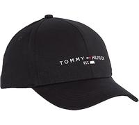 Cappellino Tommy Hilfiger Established Cap nero puro