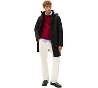 Tommy Hilfiger Uomo Cappotto Tech Padded Parka con Cappuccio, Nero (Black), L