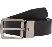 Tommy Hilfiger Uomo Cintura Denton 3,5 cm Reversibile, Marrone (Testa Di Moro/Black), 115 cm