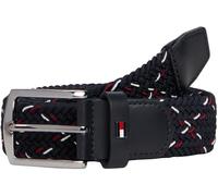 Tommy Hilfiger - Denton Elastic AM0AM13439BDS Nero - Cinture 80 Nero