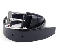 Tommy Hilfiger Uomo Cintura New Aly Belt Cintura in Pelle, Blu (Midnight), 90 cm