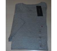 TOMMY HILFIGER Uomo Classico Maglietta Tutti Taglie Nwt 100% Cotone Blu Bianco