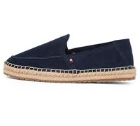 Tommy Hilfiger Uomo Espadrillas Flex Loafer con Logo, Blu (Desert Sky), 40 EU