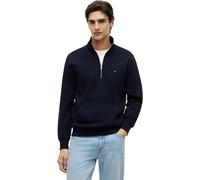 Tommy Hilfiger Uomo Essential Terry Nuovo 1/4 Zip MW0MW43115, Blu, M