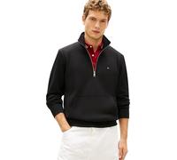 Tommy Hilfiger Uomo Essential Terry Nuovo 1/4 Zip MW0MW43115, Nero, L