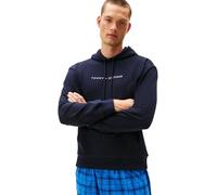 Tommy Hilfiger Uomo Felpa con Cappuccio, Blu (Desert Sky), M