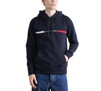 Tommy Hilfiger Uomo Felpa con Cappuccio Chest Insert con Marsupio, Blu (Desert Sky), S