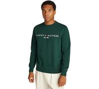 Tommy Hilfiger felpa con logo ricamato verde S