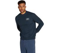 Tommy Hilfiger Uomo Felpa Monotype Label Scollo Rotondo, Blu (Night Sky), XL