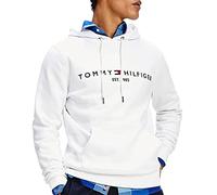 Felpa da tennis da uomo Tommy Hilfiger Logo - Bianco M