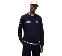 Tommy Hilfiger Uomo Felpa US SailGP Replica in Cotone, Blu (Desert Sky), S