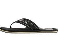 Tommy Hilfiger Uomo Flip Flops Padded Beach Sandal Infradito, Nero (Black), 42