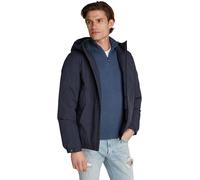 Tommy Hilfiger Uomo Giacca a Vento Portland Mix Giacca da Mezza Stagione, Blu (Desert Sky), S