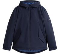 Tommy Hilfiger Uomo Giacca a Vento Tech Hooded Short Impermeabile, Blu (Desert Sky), S