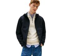 Tommy Hilfiger Uomo Giacca da Mezza Stagione Hooded con Cappuccio, Blu (Desert Sky), L