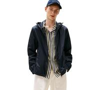 Tommy Hilfiger Uomo Giacca da Mezza Stagione Hooded con Cappuccio, Blu (Desert Sky), XXL