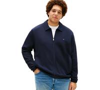 Tommy Hilfiger Uomo Giacca Essential Terry Ivy con Zip, Blu (Desert Sky), 4XLT