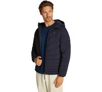 Tommy Hilfiger Uomo Giacca Imbottita Mix Quilt con Cappuccio, Blu (Desert Sky), XXL