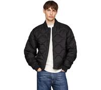Tommy Hilfiger Uomo Giacca Trapuntata Onion Quilted Bomber Giacca da Mezza Stagione, Nero (Black), L