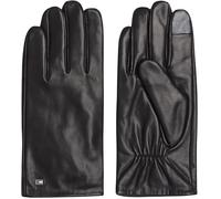 Tommy Hilfiger Uomo Guanti Essential Flag in Pelle, Nero (Black), L-XL