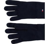 Tommy Hilfiger Uomo Guanti Essentials Flag con Cachemire, Blu (Space Blue), Taglia Unica