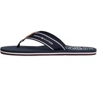 Tommy Hilfiger Uomo Infradito Beach Sandal Fascetta Ampia, Blu (Desert Sky), 40