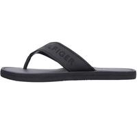 Tommy Hilfiger Hilfiger Leather Beach Sandal Fm0fm05808, Infradito Uomo, Black (Black), 44 EU