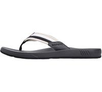 Tommy Hilfiger Uomo Infradito Molded Beach Sandal con Fascetta in Tessuto, Nero (Black), 40