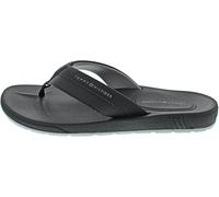 Tommy Hilfiger Uomo Infradito Molded Beach Sandal con Logo, Nero (Black), 41