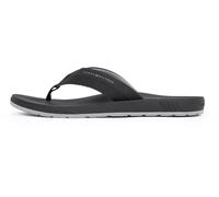 Tommy Hilfiger Uomo Infradito Molded Beach Sandal con Logo, Nero (Black), 46