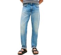 Tommy Hilfiger Uomo Jeans Regular Tapered Harlem in Cotone, Blu (Taj Blue), 28W/30L