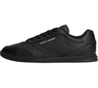Tommy Hilfiger Uomo LoPro Cup Leather FM0FM05677 Low Top, Nero (Nero), 45, Black, 45 EU