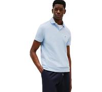 Tommy Hilfiger Uomo Maglietta Polo Maniche Corte 1985 Regular Fit, Blu (Breezy Blue), M